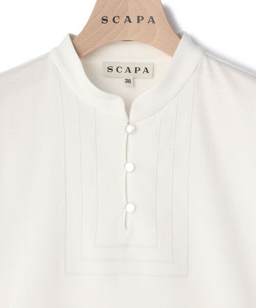 SCAPA / スキャパ カットソー | アルダコットン衿付きカットソー | 詳細9