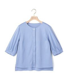 SCAPA / スキャパ カットソー | 【ＷＥＢ先行販売】 スムースレイパフスリーブカットソー