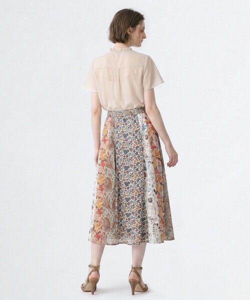 SCAPA / スキャパ ミニ・ひざ丈スカート | Liberty Printパッチワークスカート | 詳細2