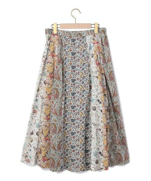 SCAPA / スキャパ ミニ・ひざ丈スカート | Liberty Printパッチワークスカート | 詳細4