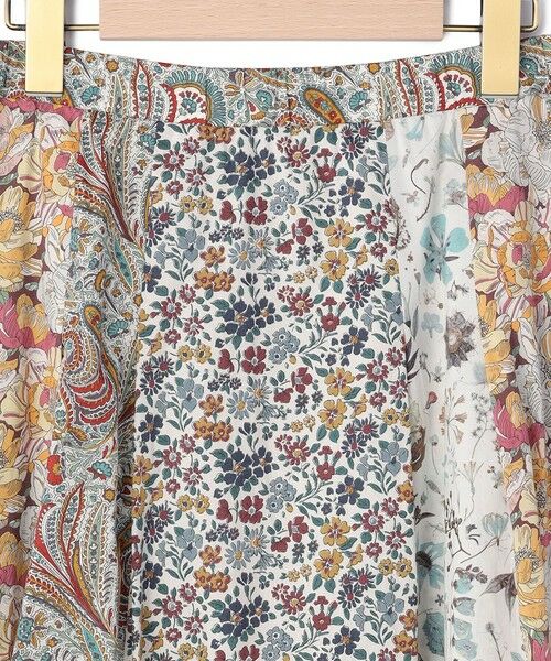 SCAPA / スキャパ ミニ・ひざ丈スカート | Liberty Printパッチワークスカート | 詳細6