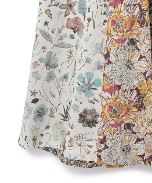 SCAPA / スキャパ ミニ・ひざ丈スカート | Liberty Printパッチワークスカート | 詳細8