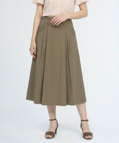 SCAPA / スキャパ ミニ・ひざ丈スカート | コットンストレッチスカート