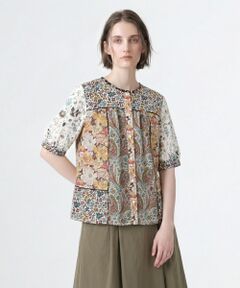 SCAPA / スキャパ シャツ・ブラウス | Liberty Printパッチワークブラウス