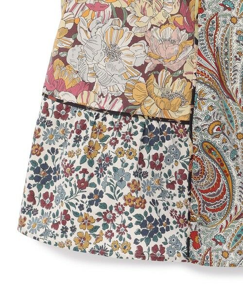 SCAPA / スキャパ シャツ・ブラウス | Liberty Printパッチワークブラウス | 詳細10