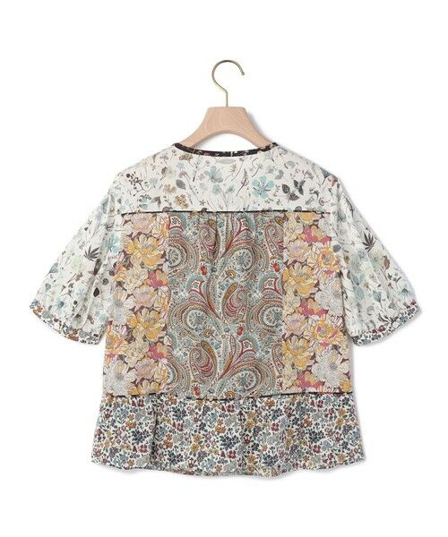 SCAPA / スキャパ シャツ・ブラウス | Liberty Printパッチワークブラウス | 詳細5