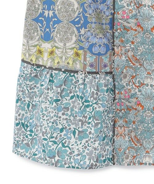 SCAPA / スキャパ シャツ・ブラウス | Liberty Printパッチワーク2ブラウス | 詳細9