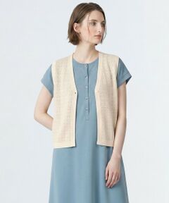 SCAPA / スキャパ ニット・セーター | ボヘミアンレースベストニット