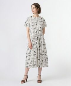 SCAPA / スキャパ ドレス | Liberty Printポロチームワンピース
