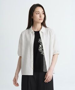 SCAPA / スキャパ シャツ・ブラウス | サッカージャージシャツカラーブラウス