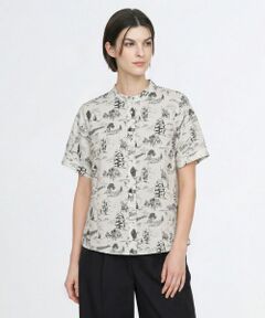 SCAPA / スキャパ シャツ・ブラウス | Liberty Printポロチームブラウス
