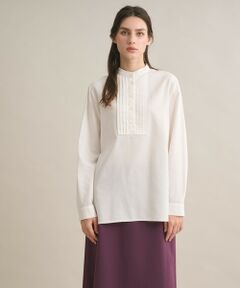 SCAPA / スキャパ シャツ・ブラウス | コットンツイルチュニックブラウス