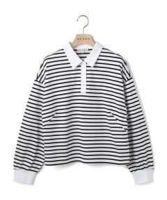SCAPA / スキャパ カットソー | コンパクトジャージ衿付きカットソー