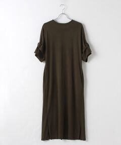 SEASON STYLE LAB / シーズンスタイルラボ ロング・マキシ丈ワンピース | ツイストスリーブワンピース