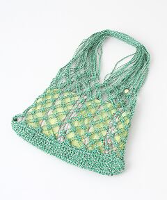 バッグ（Bicolor Cord Macrame Bag）