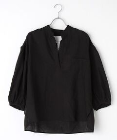 SEASON STYLE LAB / シーズンスタイルラボ シャツ・ブラウス | リネンパフスリーブブラウス