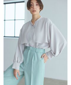 SEASON STYLE LAB / シーズンスタイルラボ シャツ・ブラウス | ヨークフラップブラウス