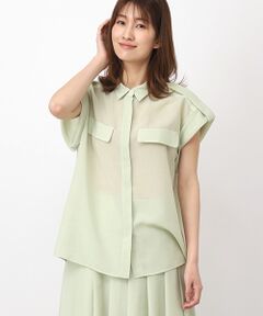 SEASON STYLE LAB / シーズンスタイルラボ シャツ・ブラウス | スパンボイルショートスリーブシャツ