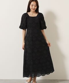 Cotton Voile Dot Hemla Dress