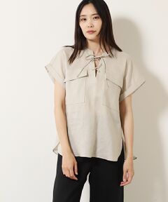 SEASON STYLE LAB / シーズンスタイルラボ シャツ・ブラウス | リネンボイルブラウス