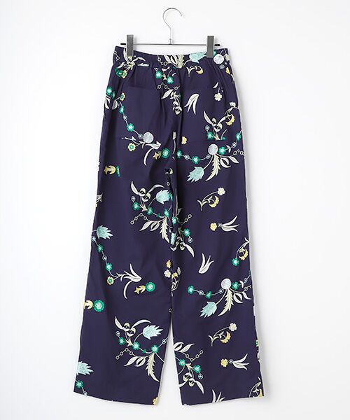 SEASON STYLE LAB / シーズンスタイルラボ スラックス・ドレスパンツ | Cotton Herbarium Embroidery Pants | 詳細1
