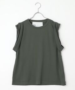 SEASON STYLE LAB / シーズンスタイルラボ カットソー | タックノースリーブ