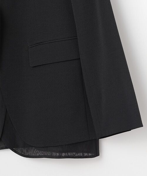 SEASON STYLE LAB / シーズンスタイルラボ ノーカラージャケット | レイヤードジャケット | 詳細3