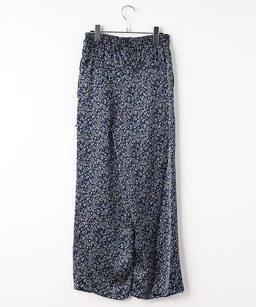 SEASON STYLE LAB / シーズンスタイルラボ その他パンツ | シルクプリントパンツ | 詳細1