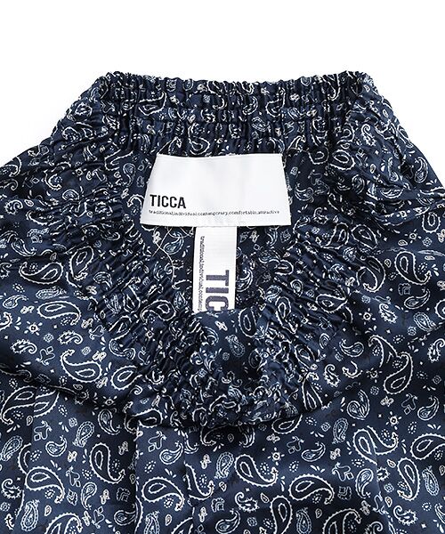 SEASON STYLE LAB / シーズンスタイルラボ その他パンツ | シルクプリントパンツ | 詳細5