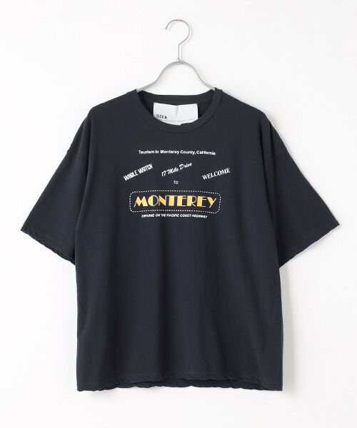SEASON STYLE LAB/シーズンスタイルラボ MONTEREY Tシャツ navy FREE SEASON STYLE LAB/シーズンスタイルラボ MONTEREY Tシャツ navy FREE