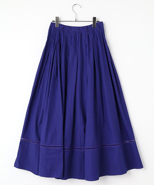 SEASON STYLE LAB / シーズンスタイルラボ ロング・マキシ丈スカート | COTTON　DOBBY 　CHECK　TUCK　SKIRT | 詳細3
