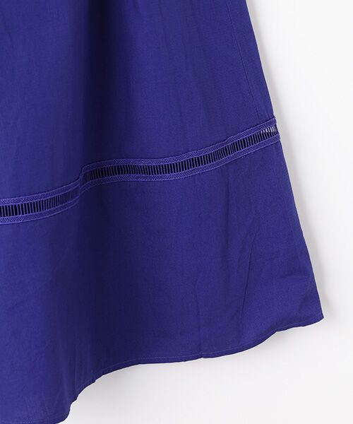 SEASON STYLE LAB / シーズンスタイルラボ ロング・マキシ丈スカート | COTTON　DOBBY 　CHECK　TUCK　SKIRT | 詳細5
