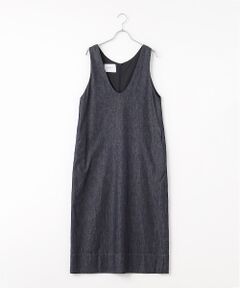 SEASON STYLE LAB / シーズンスタイルラボ ロング・マキシ丈ワンピース | 反応染デニムワンピース