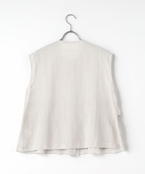SEASON STYLE LAB / シーズンスタイルラボ シャツ・ブラウス | コットンリネンワッシャーブラウス | 詳細1