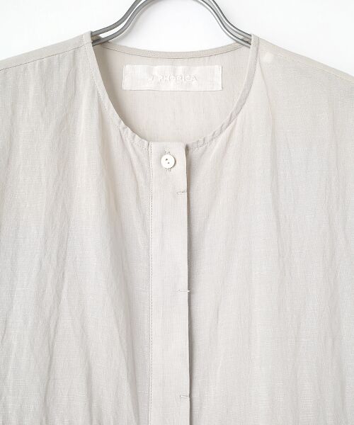 SEASON STYLE LAB / シーズンスタイルラボ シャツ・ブラウス | コットンリネンワッシャーブラウス | 詳細4