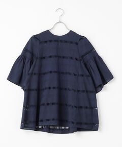 SEASON STYLE LAB リネンフリルブラウス セール】 リネンフリルブラウス （シャツ・ブラウス）｜SEASON