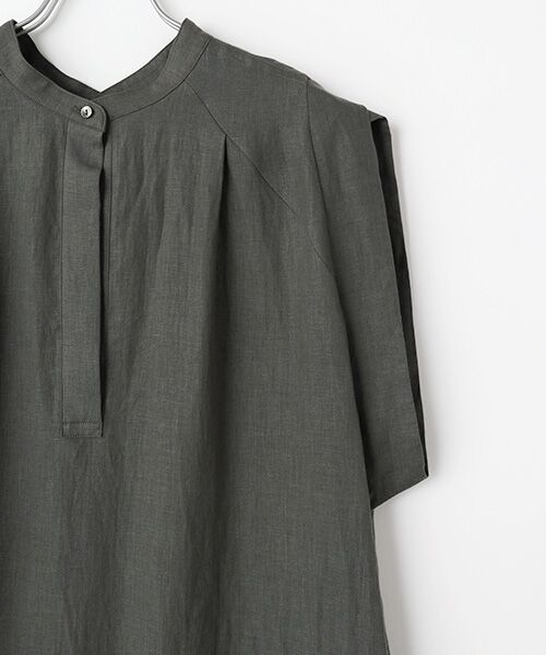 SEASON STYLE LAB / シーズンスタイルラボ ロング・マキシ丈ワンピース | リネン2wayフレンチワンピース | 詳細3