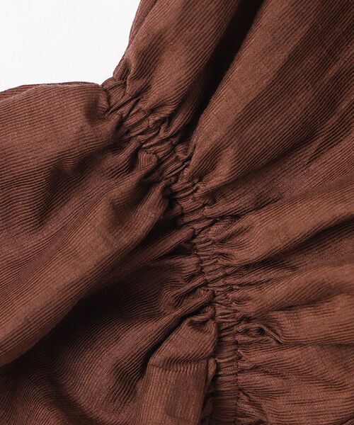 SEASON STYLE LAB / シーズンスタイルラボ ロング・マキシ丈ワンピース | ロングスリーブリネンドレス | 詳細1