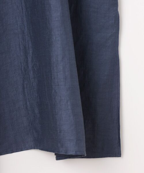 SEASON STYLE LAB / シーズンスタイルラボ ロング・マキシ丈ワンピース | ロングスリーブリネンドレス | 詳細5