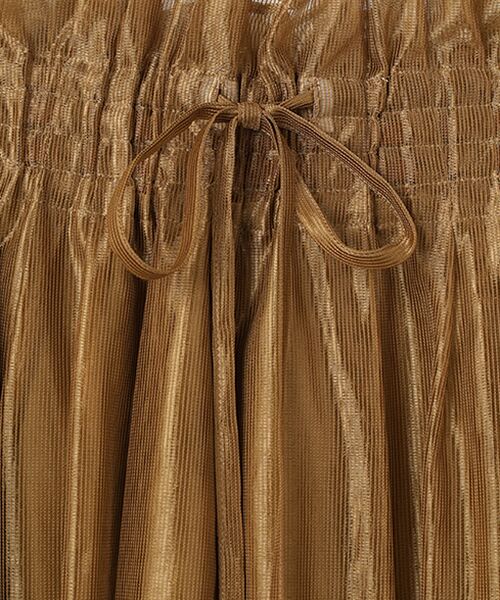 SEASON STYLE LAB / シーズンスタイルラボ ロング・マキシ丈スカート | シアーギャザースカート | 詳細1