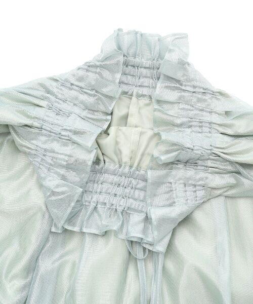 SEASON STYLE LAB / シーズンスタイルラボ ロング・マキシ丈スカート | シアーギャザースカート | 詳細5