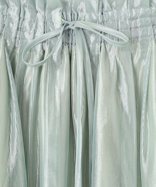 SEASON STYLE LAB / シーズンスタイルラボ ロング・マキシ丈スカート | シアーギャザースカート | 詳細6