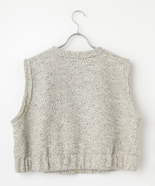 SEASON STYLE LAB / シーズンスタイルラボ ベスト | カットツイードジレ | 詳細1