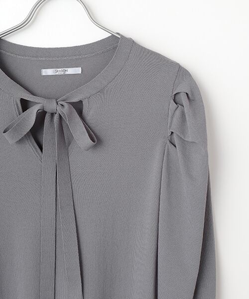 SEASON STYLE LAB / シーズンスタイルラボ ニット・セーター | リボンデザインニット | 詳細2