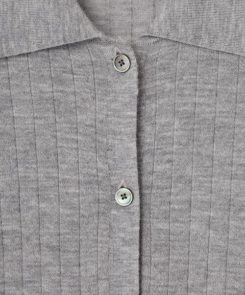 SEASON STYLE LAB / シーズンスタイルラボ カーディガン・ボレロ | カシミヤシアーポロニット | 詳細2