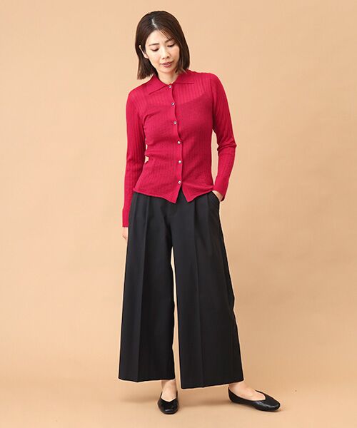 SEASON STYLE LAB / シーズンスタイルラボ カーディガン・ボレロ | カシミヤシアーポロニット | 詳細5