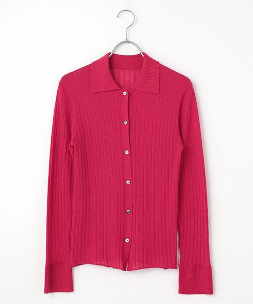 SEASON STYLE LAB / シーズンスタイルラボ カーディガン・ボレロ | カシミヤシアーポロニット | 詳細6