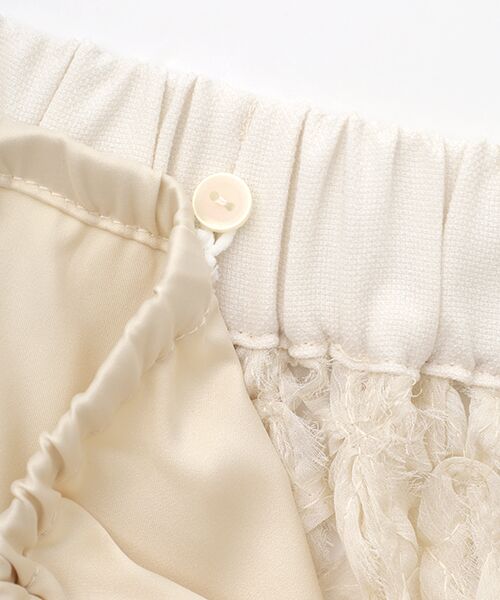 SEASON STYLE LAB / シーズンスタイルラボ ロング・マキシ丈スカート | フラワーレーススカート | 詳細5