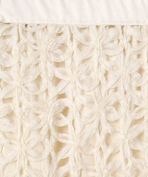 SEASON STYLE LAB / シーズンスタイルラボ ロング・マキシ丈スカート | フラワーレーススカート | 詳細7