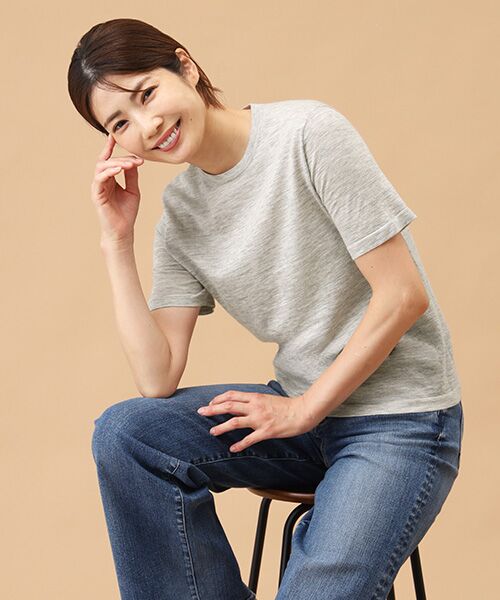 SEASON STYLE LAB / シーズンスタイルラボ ニット・セーター | カシミヤニットTシャツ | 詳細4